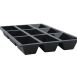 deBUYER Backform Moul´flex, 9 rechteckige Cake Formen, 3x8cm, 3cm hoch,17,5x30cm, 1 St