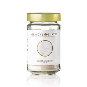 Gewürzgarten Gummi Arabicum-Pulver, als Gelier- und Oberflächenbehandlungsmittel, 110 g