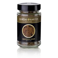 Gewürzgarten Muscovado Zucker, Roh-Rohrzucker mit Karamell- & Malznoten, 160 g