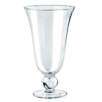 Glas-Vase/Kelch DENISE, ø 15cm, 25cm hoch, 1 St