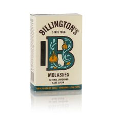Molasse Zucker-Pulver, dunkel, Roh-Rohrzucker, kräftiges Aroma, Billington´s, 500 g