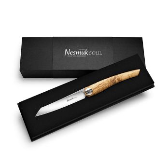 Nesmuk Soul Klappmesser (Folder), 202mm (115mm geschl.), Griff Olivenholz, 1 St