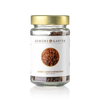 Gewürzgarten Sanddornbeeren, ganz, getrocknet, 60 g