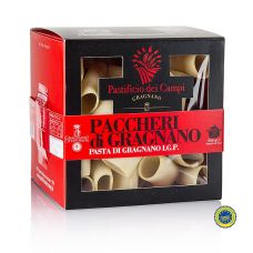 Pastificio dei Campi - No.55 Paccheri (halbe Canneloni), Pasta di Gragnano, IGP/g.U., 500 g