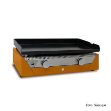 Plancha Bräter Gas, Rainbow Orange, Garfläche 71x41cm, 6,6KW, 1 St