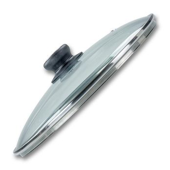 deBUYER Glasdeckel mit Bakelitgriff, 28 cm, 1 St