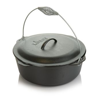 Zubehör - Kochtopf Lodge Dutch Oven, mit Deckel, für den Smoker, 8,5 Liter, 1 St
