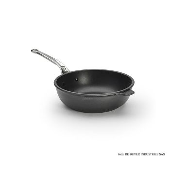 deBUYER Choc Extreme Induktions Antihaft-Sauteuse, Edelstahlgriff, ø 28cm, 1 St