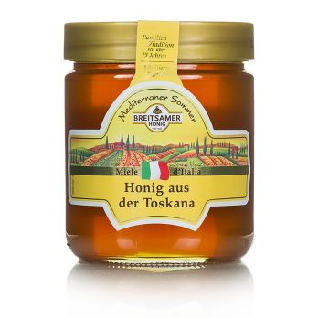 Breitsamer Honig Mediterraner Sommer, Toskana, 500 g