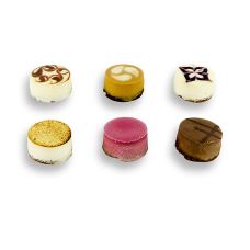La Rose Noire - Petit Cheese Cake Mischung, 6 Sorten, TK, 1,632 kg, 96 St