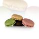 Macarons Mischung 1 (je 96 x Pistazie, Schoko, Natur, Himbeer), ca.Ø3,5cm, 921 g, 384 St