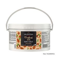 Praliné Masse knusprig, 25% Haselnuss, 25% Mandel, intensive Nussnoten, 2 kg