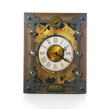 Adventskalender Zeitmaschine, mit Pralinen, alkoholfrei, Peters, 300 g