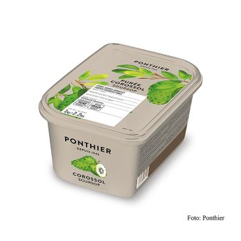 Ponthier Soursop / Stachelannonenpüree, mit Zucker, TK, 1 kg