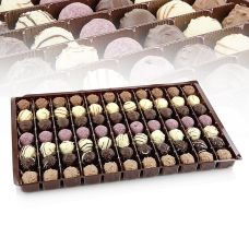 Trüffelpralinen - Mischung, 7 Sorten, Dreimeister, 1 kg, ca.77 St