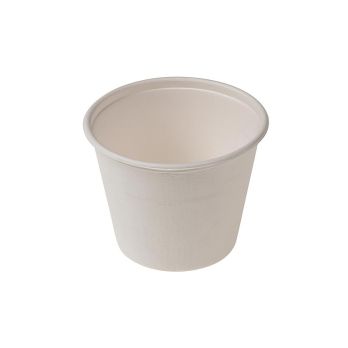 Einweg Naturesse Take Away Suppen Becher, 425ml, Ø11x8,5cm, Zuckerrohr, 500 St