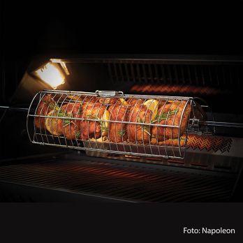 Napoleon Grillzubehör - Drehspieß Halter, für z.B. Fisch, 1 St