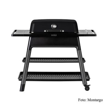 Gasgrill FURNACE, 3 Brenner, schwarz, everdure montargo/Heston Blumenthal, 1 St