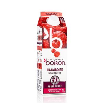 Boiron Himbeer Püree, pasteurisiert, 100% Frucht, 1 l