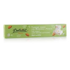 Torrone Riegel - Mandel & Pistazien, weich, Dolcital, 130 g