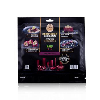 Vegetarisches Esspapier Rote Bete, La Cocina de Senén, 110 g, 10 Blatt