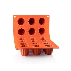 Silikon Matte - 18 Bordelais/Canele, Ø35x35mm,17,5x30cm, Pavoni, 1 St