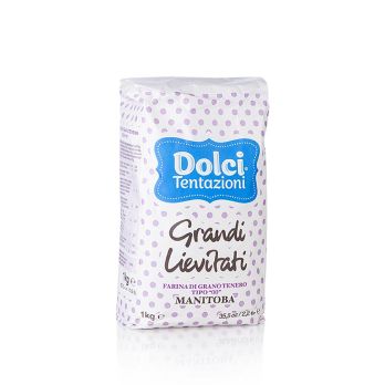 Weichweizen Mehl Type 00, Manitoba, für Panettone, Dolci Tentazioni, 1 kg