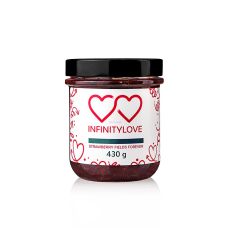 INFINITYLOVE Strawberry Fruchtaufstrich, 430 g