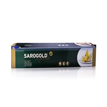 SAROGOLD Gourmet-Folie, 30cm, Faltschachtel (Frischhaltefolie), 300 m, 1 St