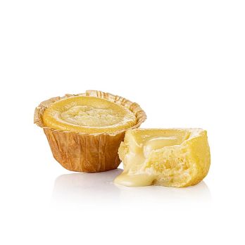 Schoko Lavakuchen mit WEISSER Schokolade, beldessert, TK, 1,08 kg, 12 x 90g