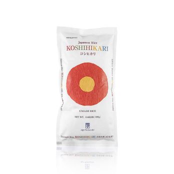 Koshihikari Umami Reis, Rundkorn Sushi Reis, Agri Yamazaki, 300 g