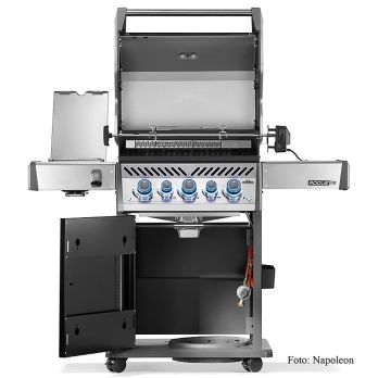 Gasgrill Rogue PRO-S 425 , schwarz, 3 Brenner, Inkl. Drehspieß, Napoleon (2025), 1 St