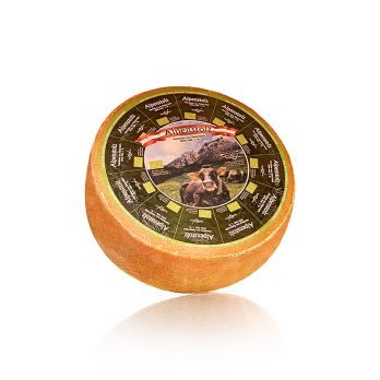 Alpenstolz, österreichischer Hartkäse, ganzer Laib, BIO, ca.4 kg