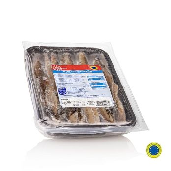 Holländische Matjesfilet g.t.S, handgeschnitten, 10 Doppelfilets, TK, 700 g