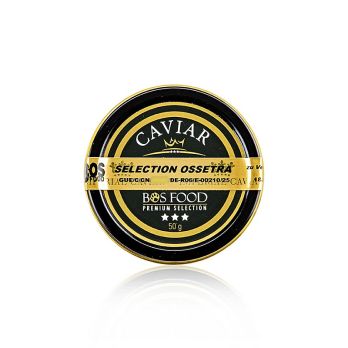 Selection Kaviar - Ossetra / Osietra (güldenstaedtii) STÖRKAVIAR (o.K.), 50 g