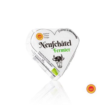 Coeur de Neufchatel AOP, Weichkäse, BIO, 200 g