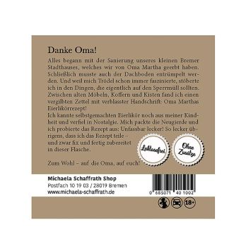 Michaela Schaffrath Vanille-Eierei, Eierlikör, 20 % vol., 50 ml