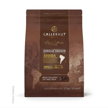 Origine Arriba, Vollmilch Couverture, Callets, 39% Kakao, 25,5% Milch, 2,5 kg