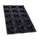 Flexipan Matte 60x40cm, 15 Florentinerformen, rund, ø 10,2cm, 20mm tief, No.0112, 1 St