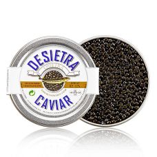 Desietra Osietra Kaviar (gueldenstaedtii), Aquakultur, ohne Konservierungsmittel, 125 g