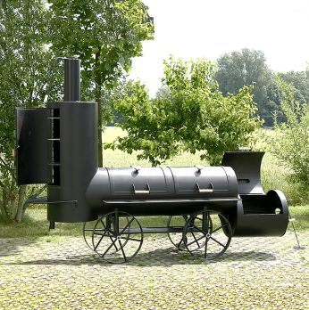 Leihgerät Cactus Jack Barbecue-Grill (Smoker) Chuckwagon 24, 1 St