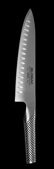 Global G-61 Kochmesser mit Kullenschliff, 20cm, 1 St