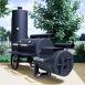 BOS FOOD Barbecue (BBQ) Grill (Smoker) 24 Chuckwagon, 1 St