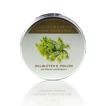 Gewürzgarten Dillblüten und -pollen, zum Würzen und Verfeinern - sehr effektvoll, 10 g