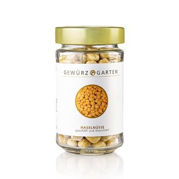 Gewürzgarten Haselnüsse, ganz, blanchiert/geschält, 125 g