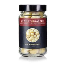 Gewürzgarten Macadamia Nüsse, geschält, ungesalzen, 120 g
