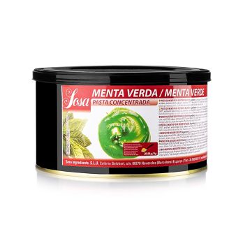 Sosa Paste - Minz, grün, aromatisiert, 1,5 kg