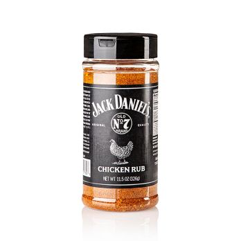 Jack Daniel´s Chicken Rub, BBQ Gewürzzubereitung Hühnchen, 326 g
