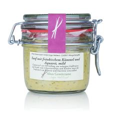 Senf mit fränkischem Kümmel und Aquavit, mild, Altes Gewürzamt, 200 ml