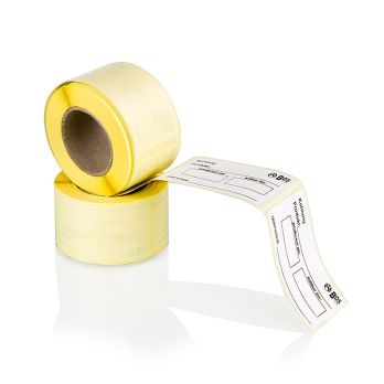 Beschriftungslabels Kühlung, Aqua-Label Qualität Etiketten, 500 St